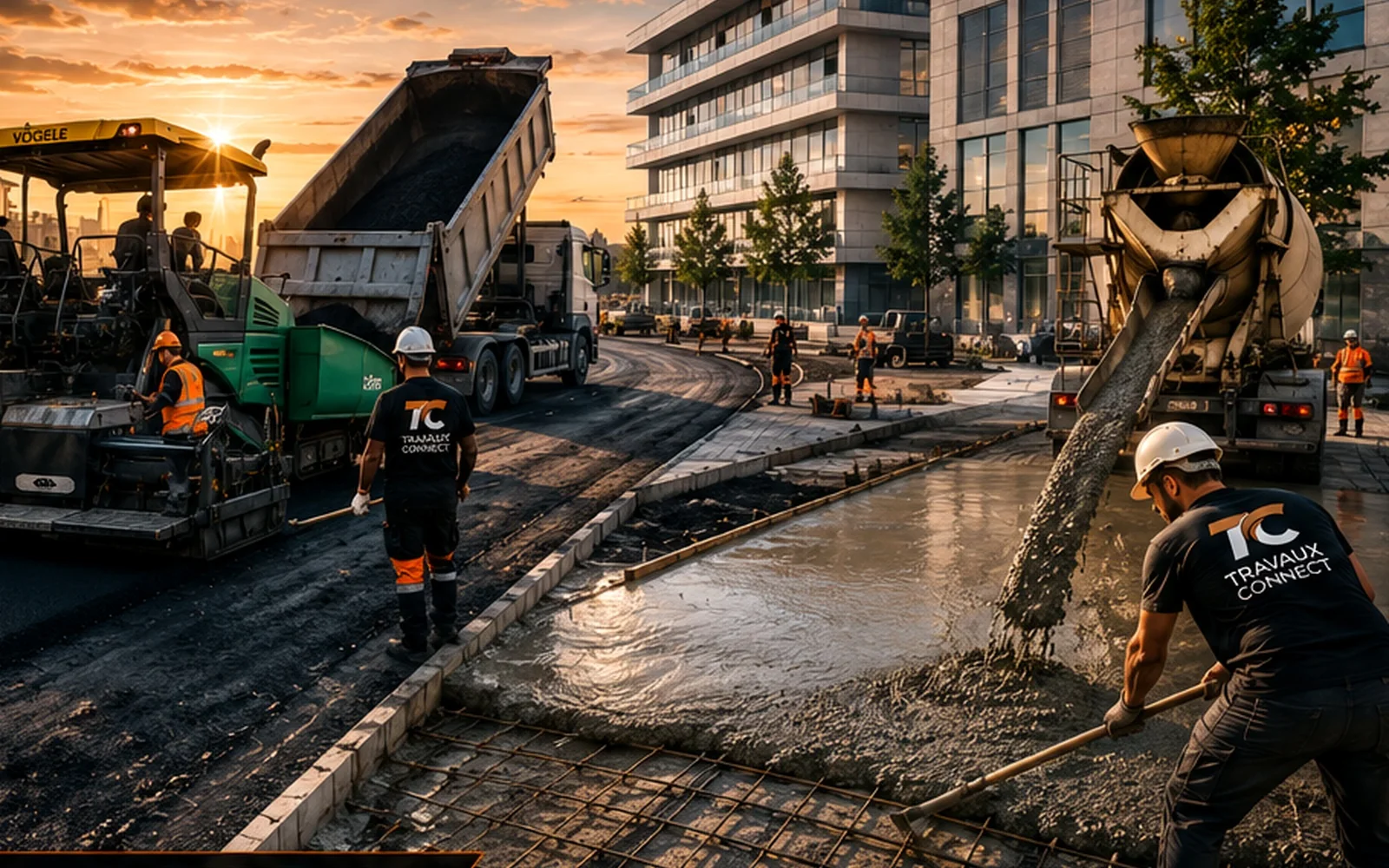 Enrobé & béton